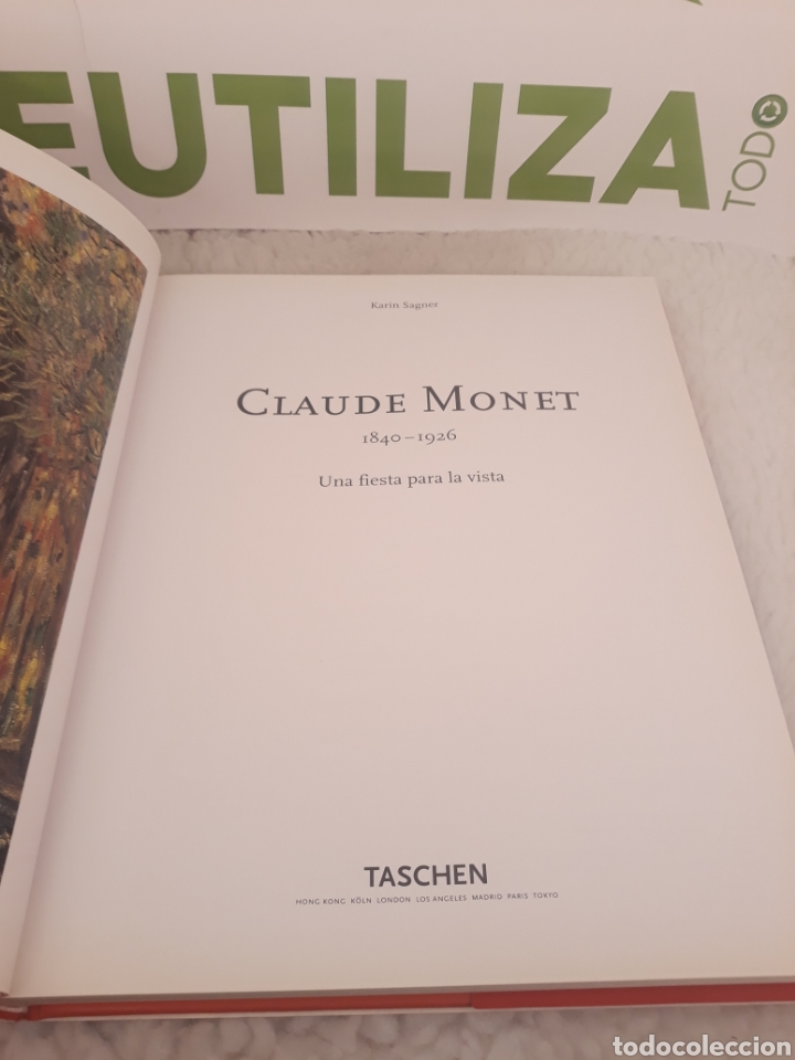 Libros de segunda mano: Monet. Karin Sagner. Taschen. - Foto 3
