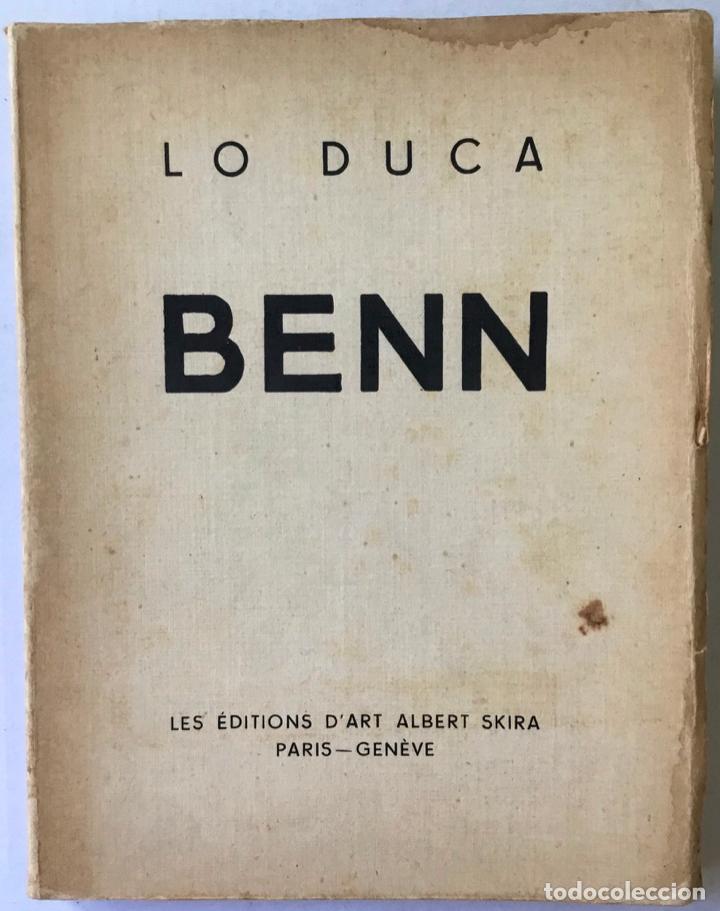 Libros de segunda mano: BENN. - LO DUCA. DEDICADO. - Foto 1