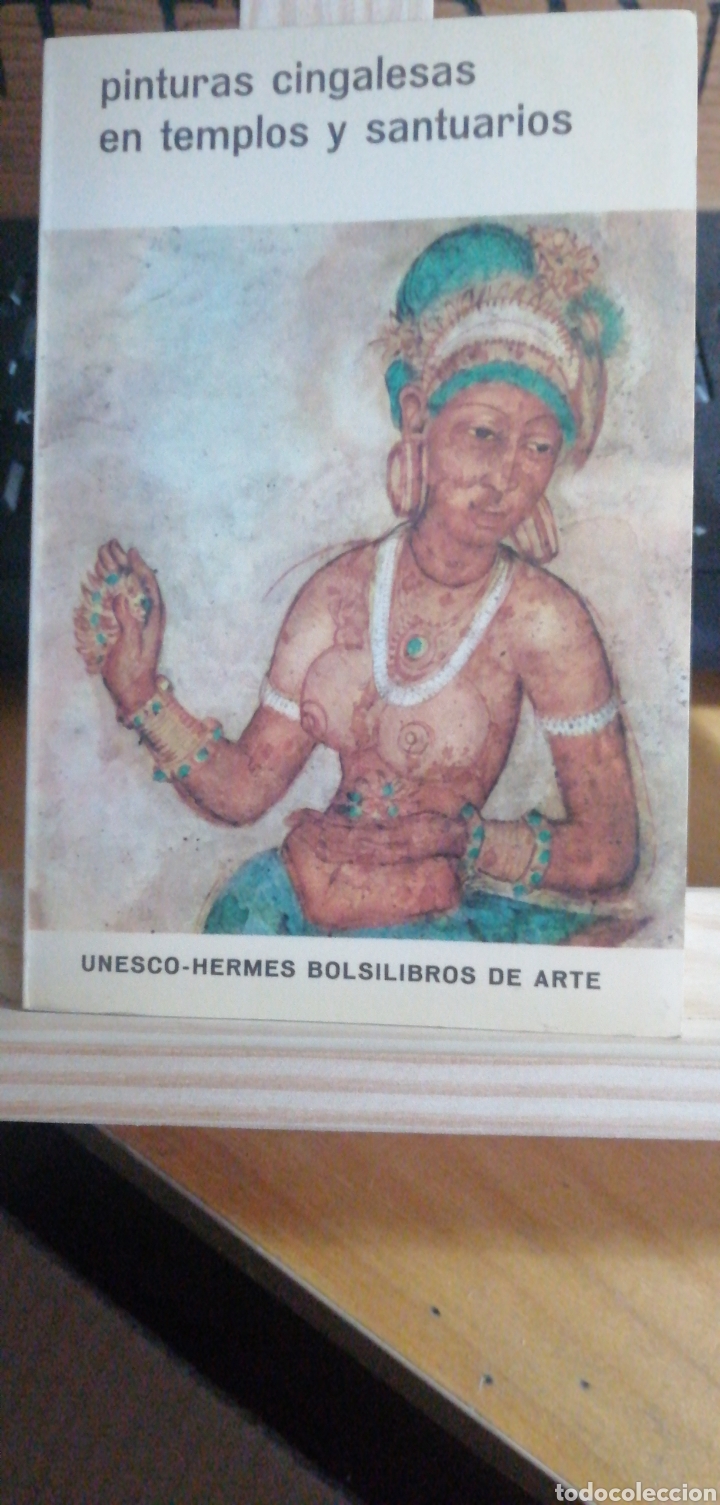 Libros de segunda mano: PINTURAS CINGALESAS EN TEMPLOS Y SANTUARIOS UNESCO-HERMES BOLSILIBROS DE ARTE N&ordf; 11 - 1964 217 pp.