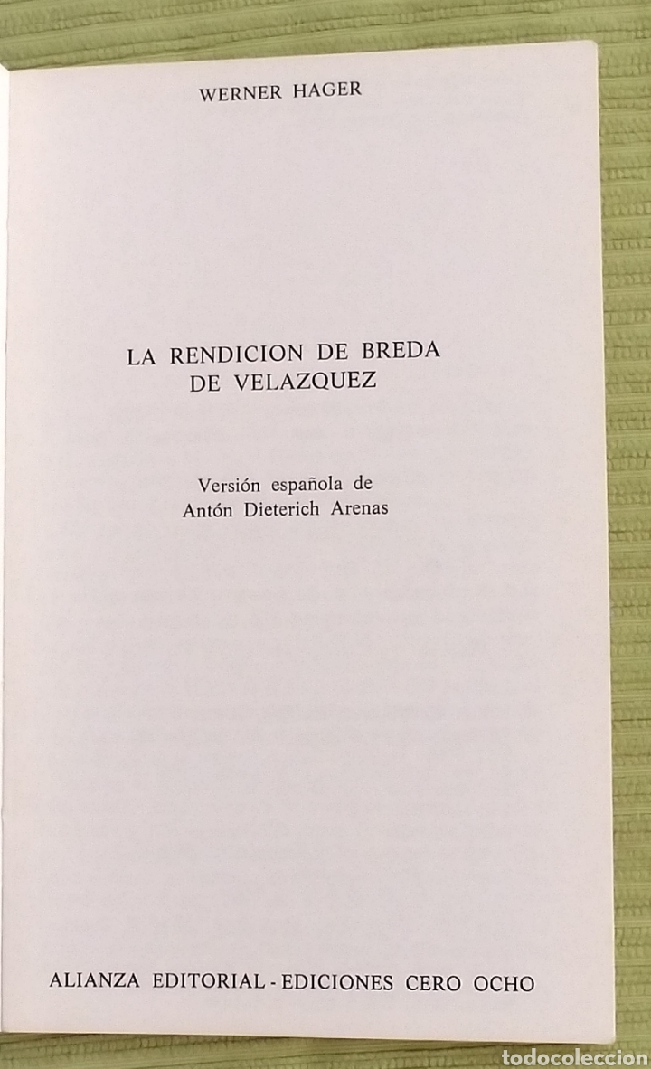 Libros de segunda mano: VELAZQUEZ. LA RENDIDICION DE BREDA. - Foto 3