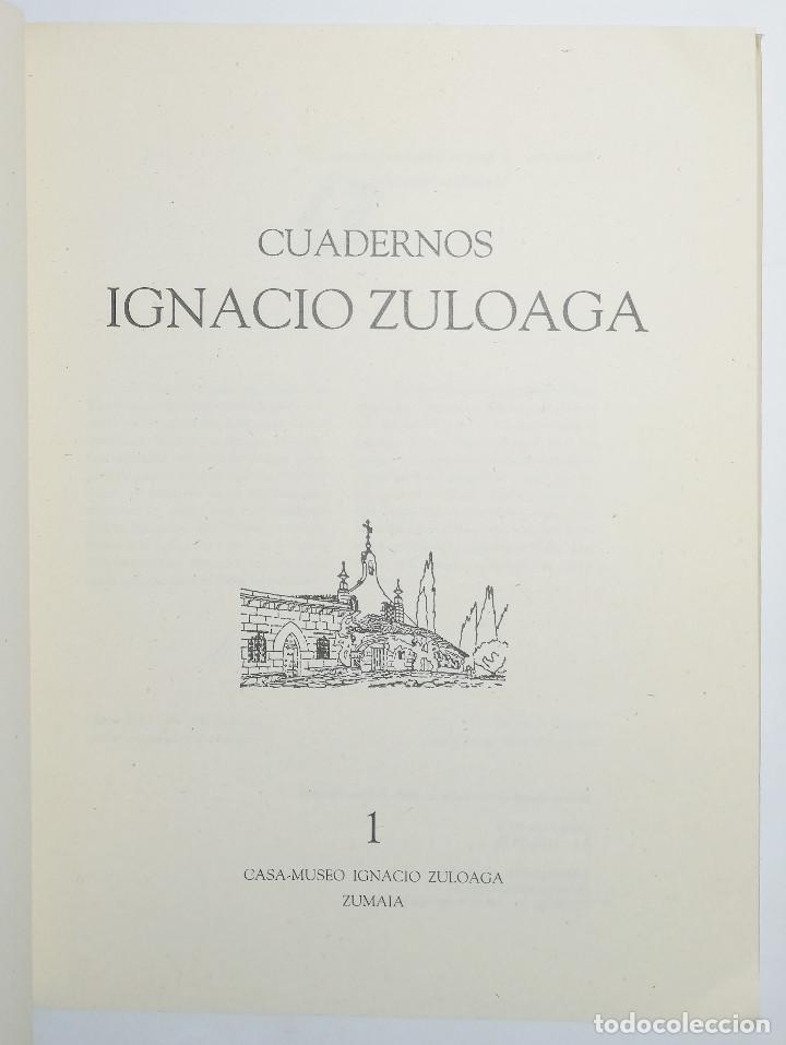 Libros de segunda mano: CUADERNOS IGNACIO ZULOAGA. 1. 1995. - Foto 2
