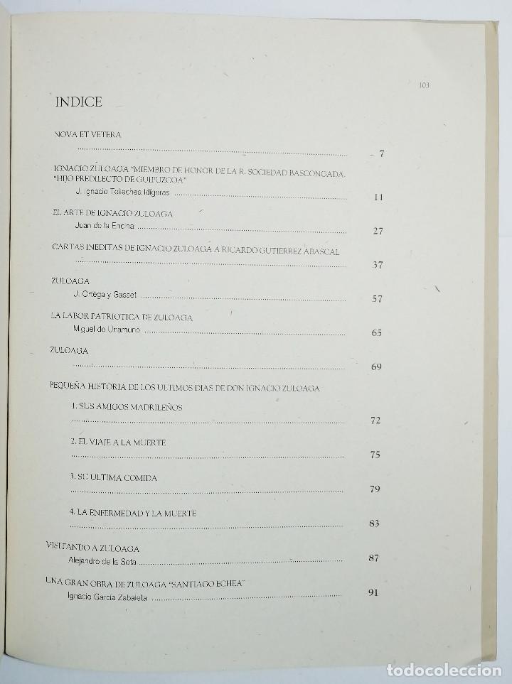 Libros de segunda mano: CUADERNOS IGNACIO ZULOAGA. 1. 1995. - Foto 4