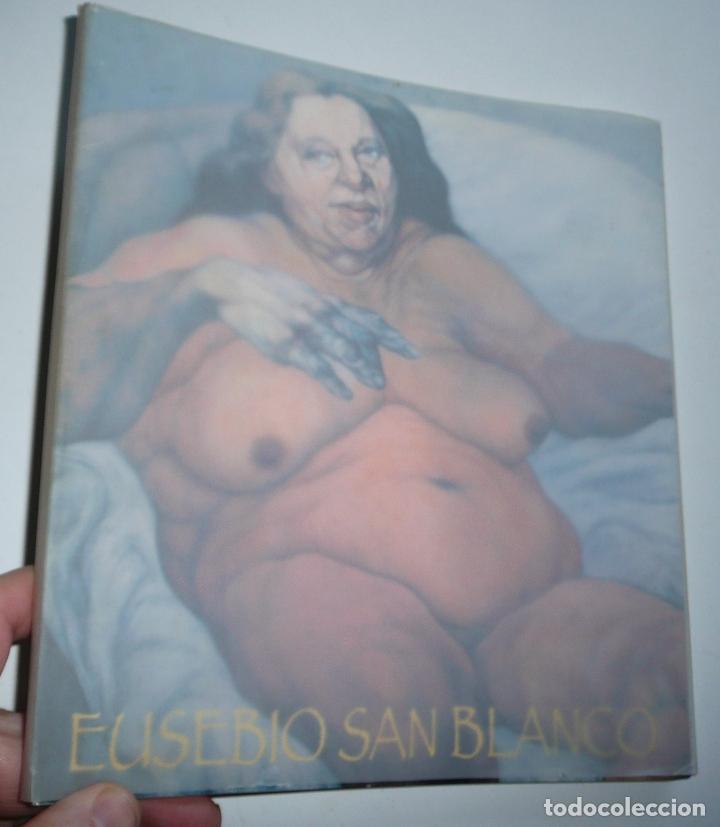 Libros de segunda mano: Eusebio San Blanco. Exposici&oacute;n Octubre-Noviembre 2000 en Torreones de Cartes (Cantabria)