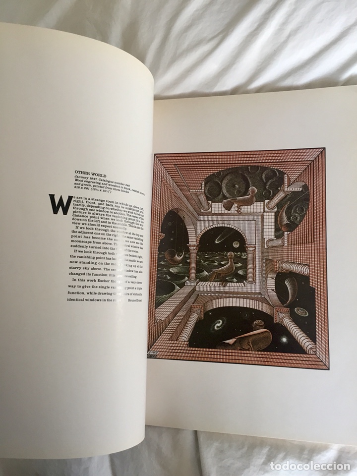 Libros de segunda mano: M.C. Escher 29 Master Prints 1983 - 41x29cm - Foto 4