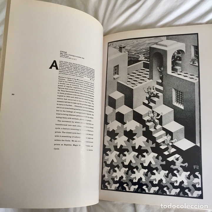 Libros de segunda mano: M.C. Escher 29 Master Prints 1983 - 41x29cm - Foto 5
