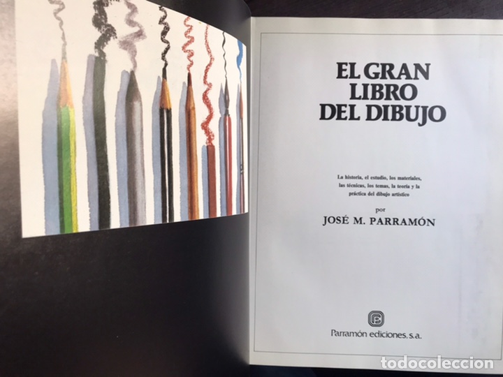Libros de segunda mano: El gran libro del dibujo. J. M. Parram&oacute;n - Foto 5