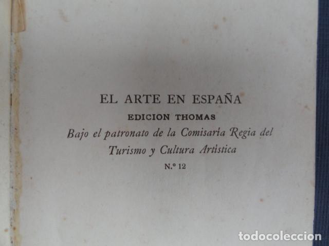 Libros de segunda mano: LIBRO EL ARTE EN ESPA&Ntilde;A - POBLET - ED. THOMAS. - Foto 2