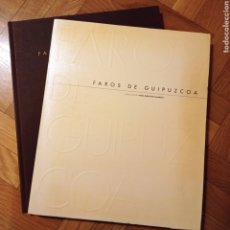 Libros de segunda mano: FAROS DE GIPUZKOA - DE RODA LAMSFUS, ARAMBARRI - LIBRO Y LÁMINAS. Lote 242237905