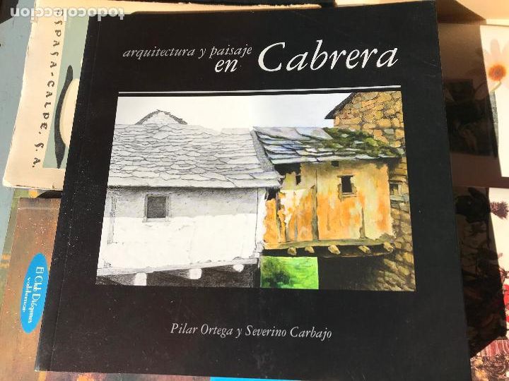 Libros de segunda mano: ARQUITECTURA Y PAISAJE EN CABRERA. PILAR ORTEGA Y SEVERINO CARBAJO. (CAT&Aacute;LOGO EXPOSICI&Oacute;N).