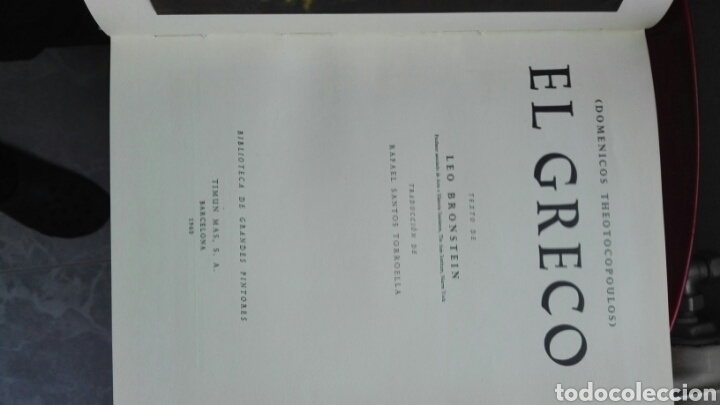 Libros de segunda mano: EL GRECO Leo Bronstein - Foto 2