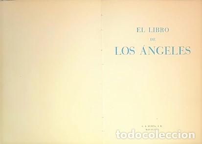 Libros de segunda mano: EL LIBRO DE LOS ANGELES ... 1951 - Foto 2