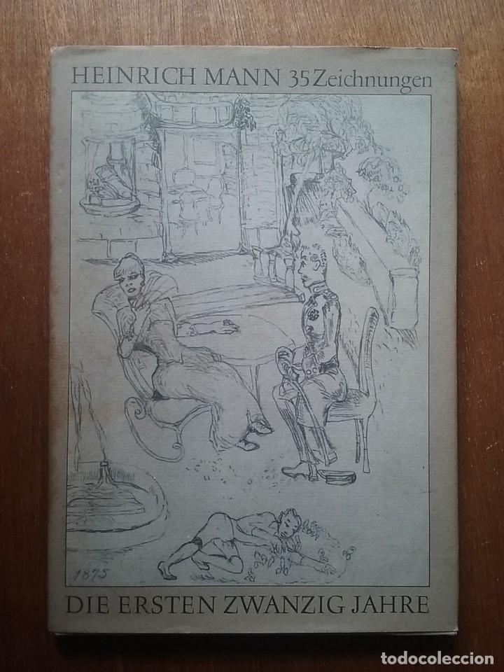 Gebrauchte B&uuml;cher: HEINRICH MANN 35 ZEICHNUNGEN DIE ERSTEN ZWANZIG JAHRE, 35 DIBUJOS LOS PRIMEROS VEINTE A&Ntilde;OS