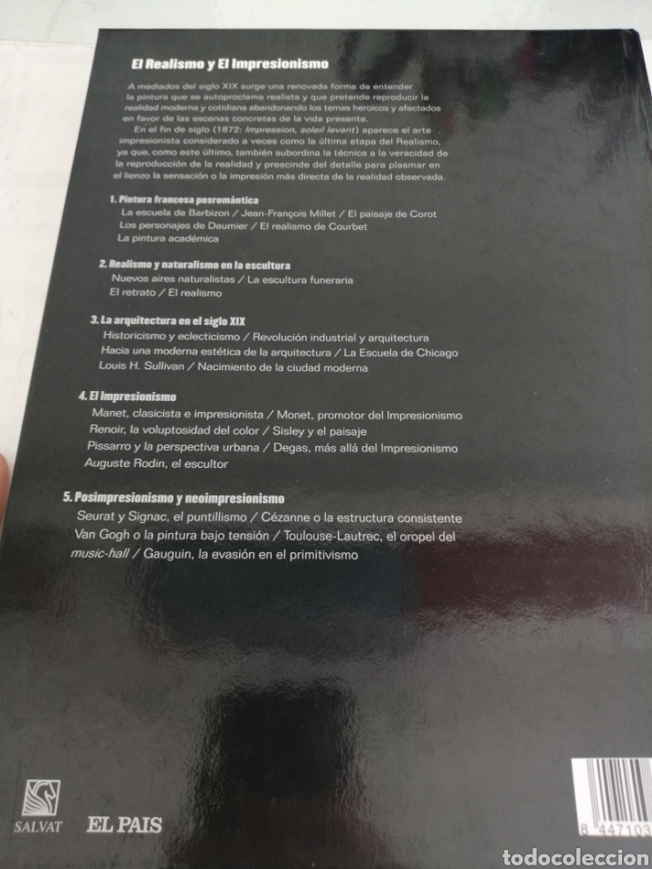 Libros de segunda mano: REALISMO E IMPRESIONISMO - Foto 2