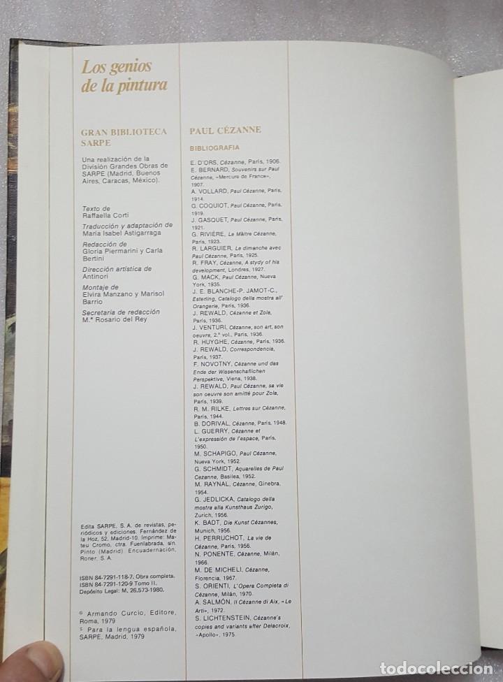 Libros de segunda mano: Los genios de la pintura Cezanne. - Foto 4