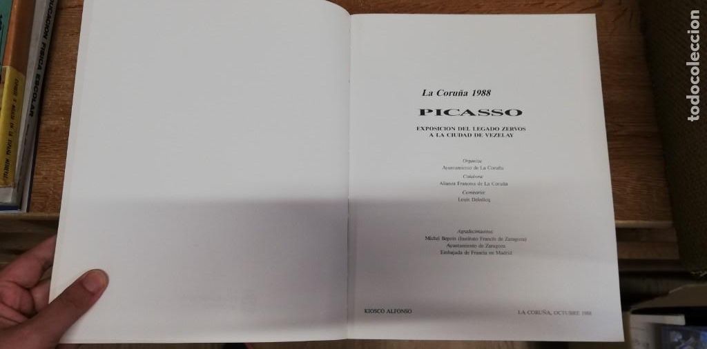 Libros de segunda mano: Picasso. La Coru&ntilde;a. 1988 - Foto 5