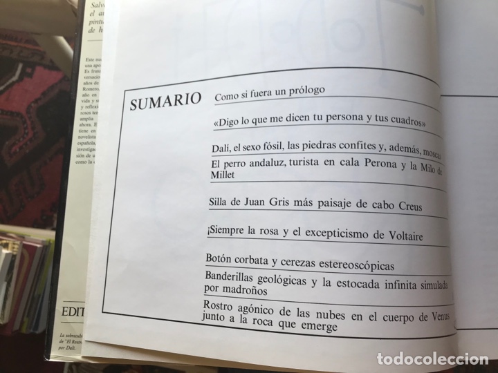 Libros de segunda mano: Todo Dal&iacute; en un rostro. Luis Romero - Foto 6