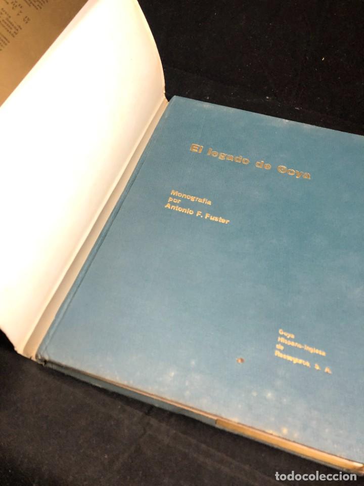 Libros de segunda mano: EL LEGADO DE GOYA. Monograf&iacute;a. Antonio F FUSTER, Hispano Inglesa de Reaseguros, Madrid, 1968 - Foto 3