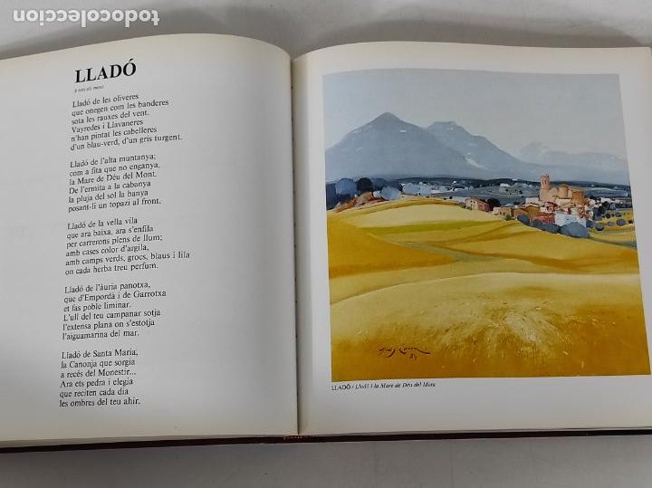 Libros de segunda mano: Els Pobles de l´Emporda - Montserrat Vayreda (Poemes), Lluís Roure (Pintures) - 1985 - Foto 4 - 270676138