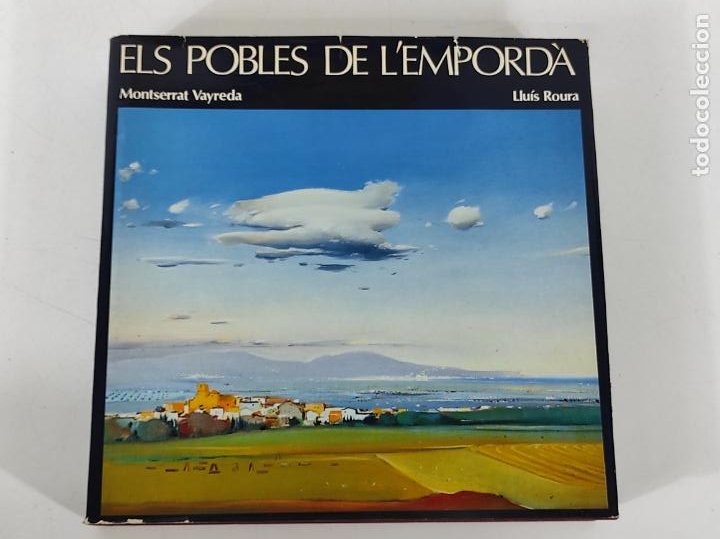 Libros de segunda mano: Els Pobles de l´Emporda - Montserrat Vayreda (Poemes), Lluís Roure (Pintures) - 1985 - Foto 10 - 270676138