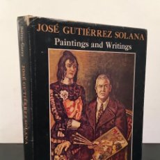 Libros de segunda mano: BARRIO-GARAY: JOSE GUTIERREZ SOLANA DEDICATORIA GUSTAVO TORNER ARTE EXPRESIONISMO. Lote 271074953