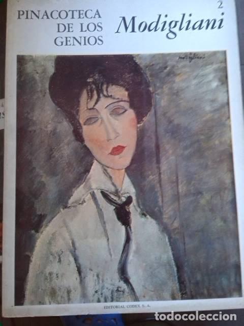 Libros de segunda mano: Modigliani. Pinacoteca de los genios 2. Editorial Codex. 1964. - Foto 1