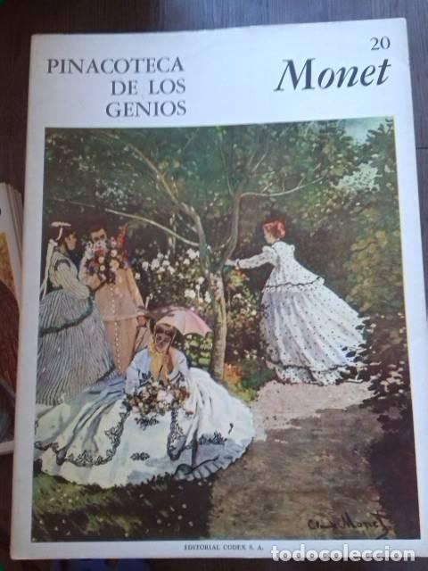 Libros de segunda mano: Monet. Pinacoteca de los genios 20. Editorial Codex. 1964. - Foto 1