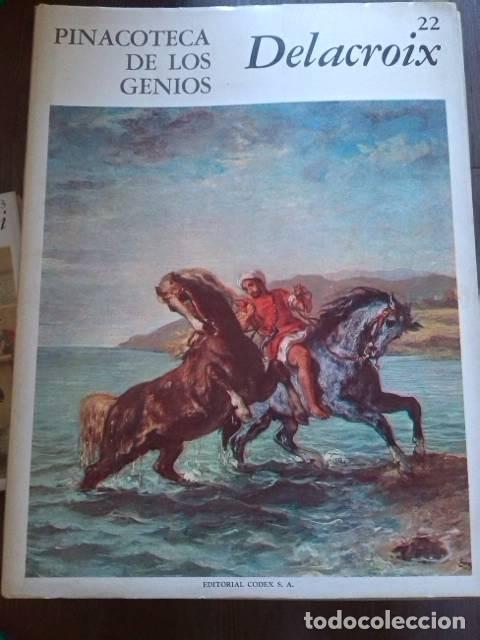 Libros de segunda mano: Delacroix. Pinacoteca de los genios 22. Editorial Codex. 1964. - Foto 1