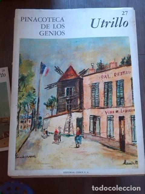 Libros de segunda mano: Utrillo. Pinacoteca de los genios 27. Editorial Codex. 1964. - Foto 1
