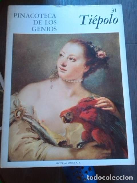 Libros de segunda mano: Ti&eacute;polo. Pinacoteca de los genios 31. Editorial Codex. 1964. - Foto 1