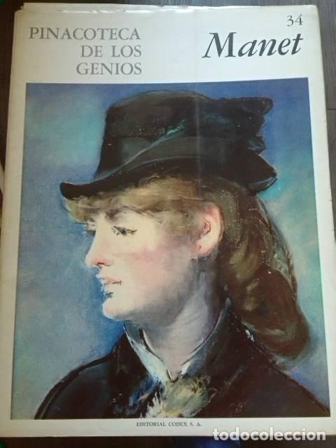 Libros de segunda mano: Manet. Pinacoteca de los genios 34. Editorial Codex. 1964. - Foto 1