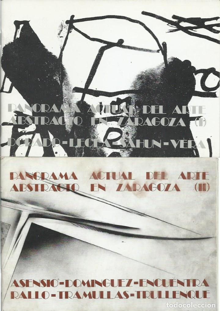 Gebrauchte B&uuml;cher: Panorama actual del arte abstracto en Zaragoza (I y II). Colegio Oficial Arquitectos de Arag&oacute;n, 1984