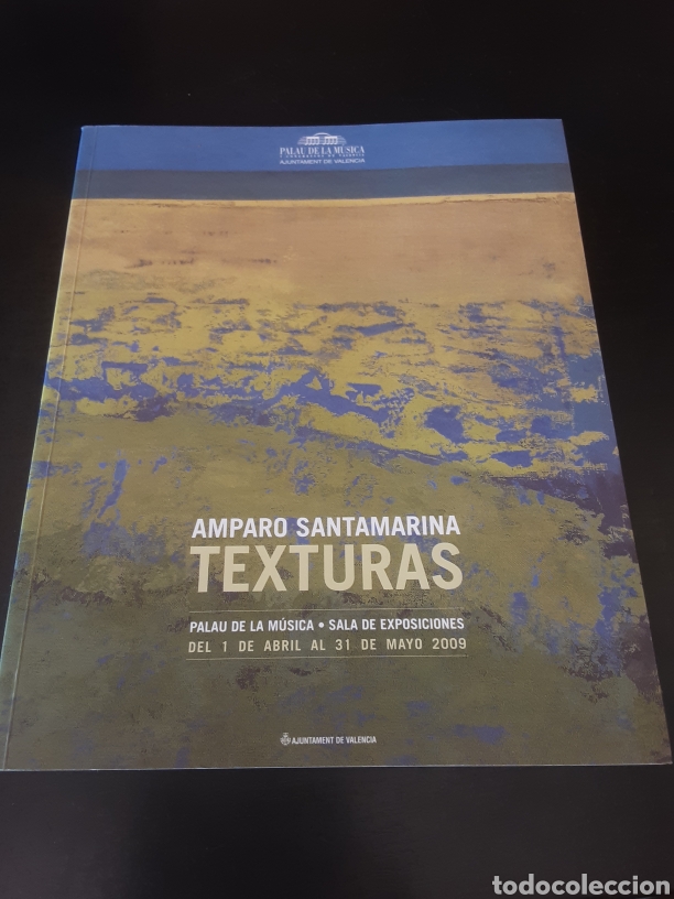 Gebrauchte B&uuml;cher: Amparo Santamarina. TEXTURAS. Palau de la m&uacute;sica&bull;Sala exposiciones. Ayuntamiento de Val&egrave;ncia