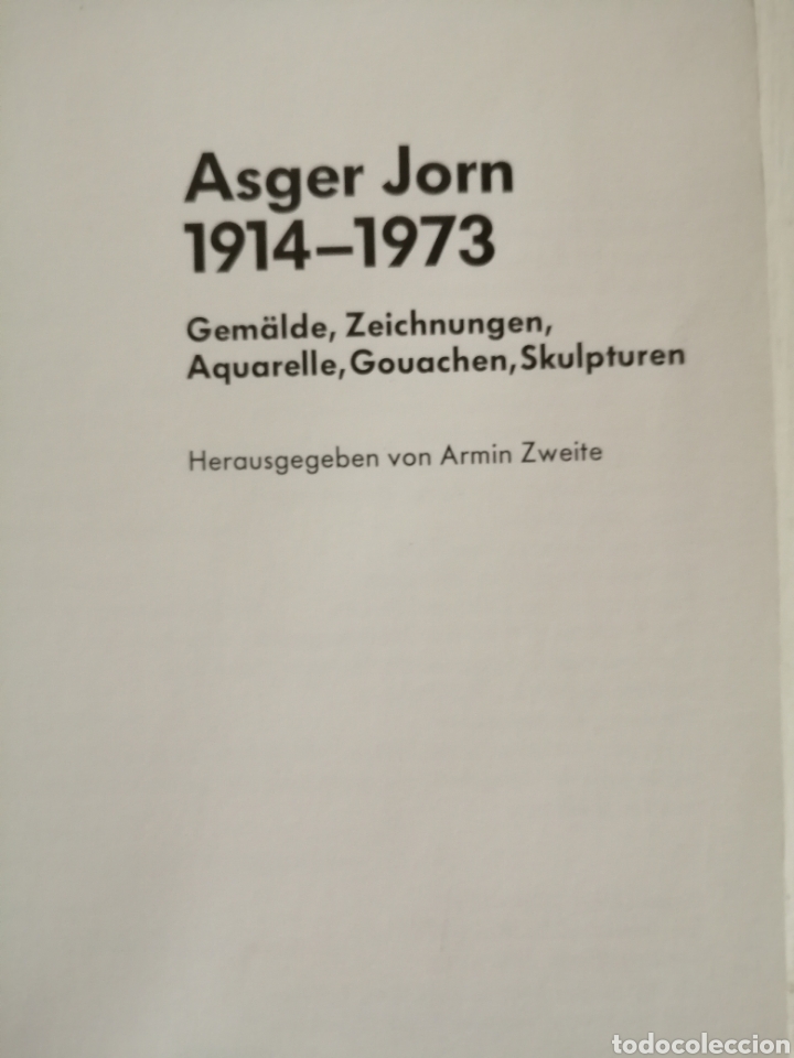 Libros de segunda mano: Asger Jorn. Libro. - Foto 2 - 274892703