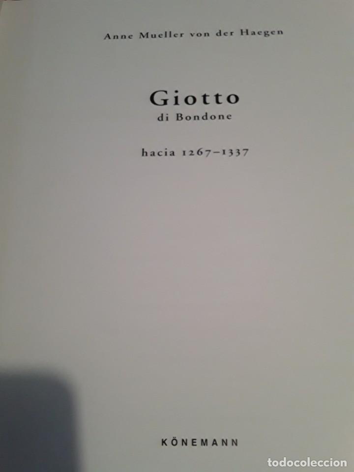 Libros de segunda mano: GIOTTO.GRANDES MAESTROS DEL ARTE ITALIANO,ANNE MUELLER VON DER HAEGEN,KONEMANN,1998,140 PAGINAS. - Foto 2 - 277583083
