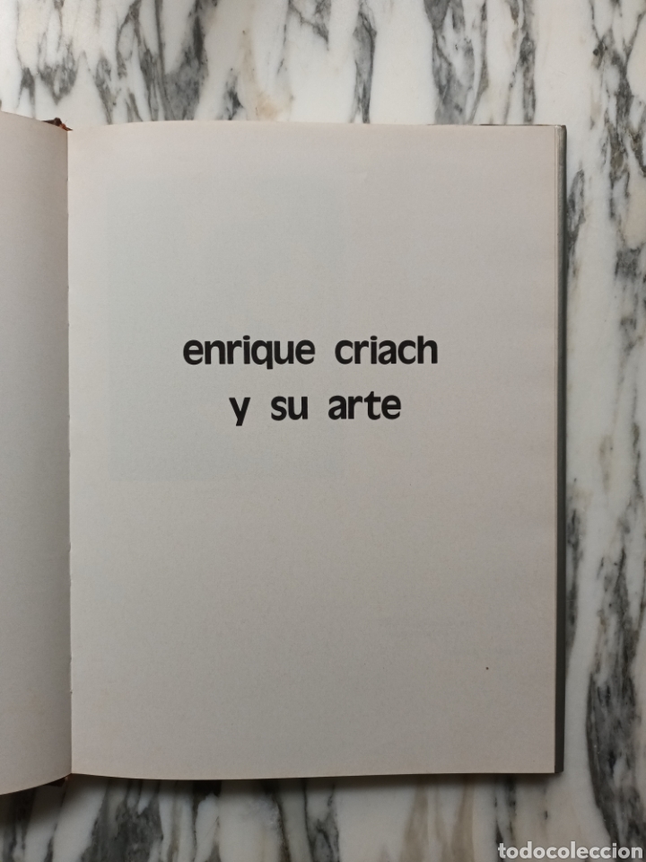 Libros de segunda mano: ENRIQUE CRIACH - 1984 - Foto 2
