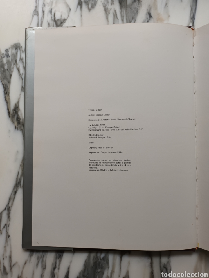 Libros de segunda mano: ENRIQUE CRIACH - 1984 - Foto 3