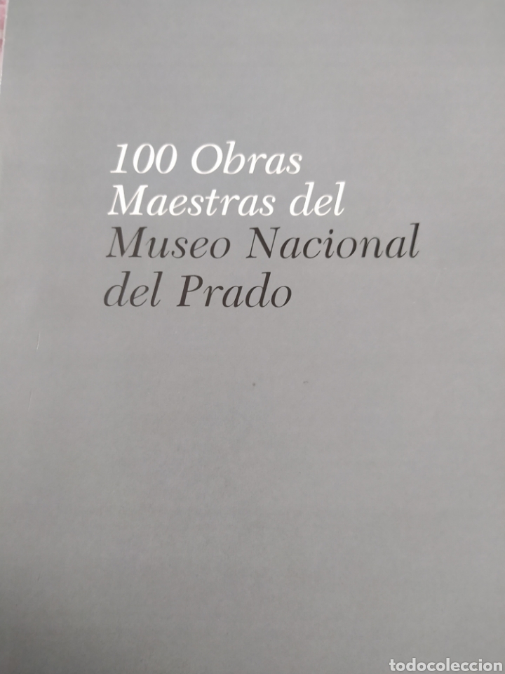 Libros de segunda mano: 100 OBRAS DEL MUSEO NACIONAL DEL PRADO. 4 VOL&Uacute;MENES. PESO 1200 GR.