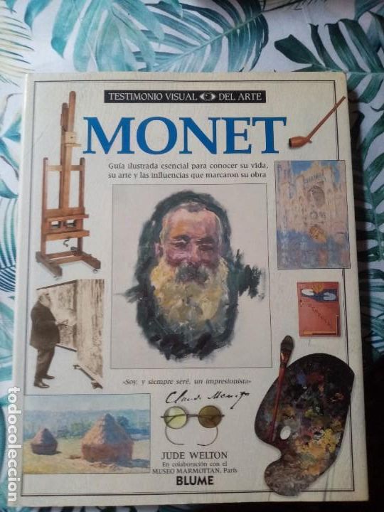 Libros de segunda mano: Monet -Testimonio visual del arte- Ed. Blume - Foto 1