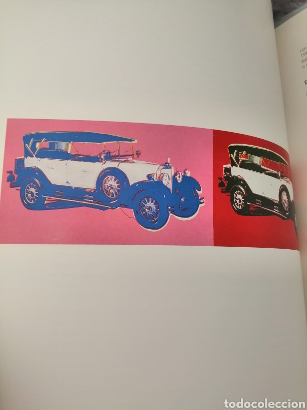 Libros de segunda mano: ANDY WARHOL. COCHES. CAT&Aacute;LOGO (PRIMERA EDICI&Oacute;N) - Foto 3