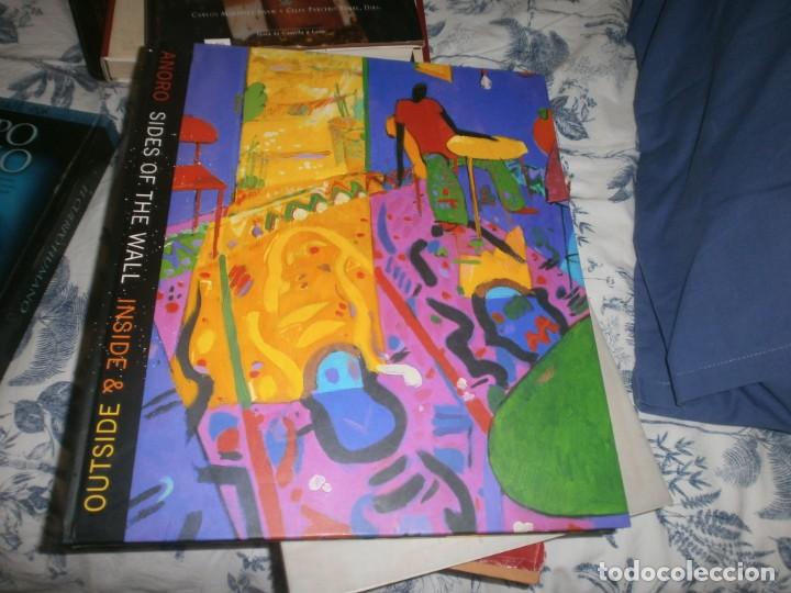 Libri di seconda mano: Anoro Sides of the Wall inside & outside CaldwellSnyder GalleryBarcelona 2003 Manel Anoro firmado