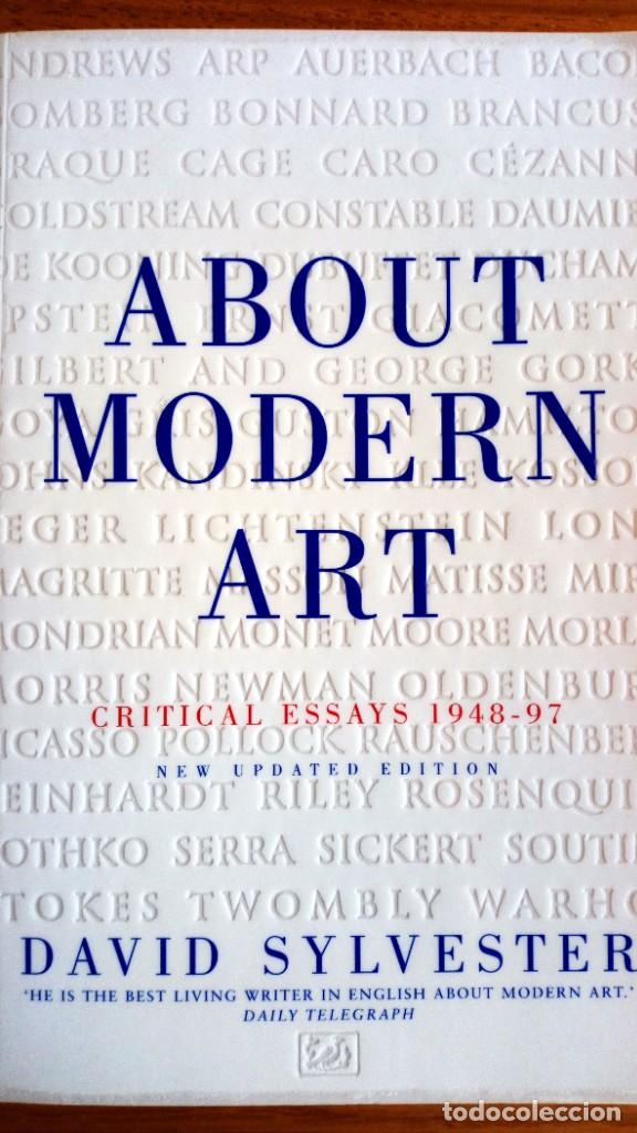 Libros de segunda mano: About Modern Art, David Sylvester - Foto 1