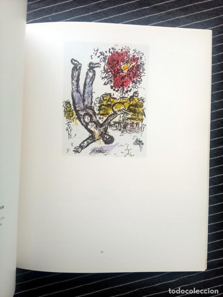 Libros de segunda mano: CHAGALL ESTAMPAS LITOGR&Aacute;FICAS Y EDICIONES DE ARTE - Foto 4