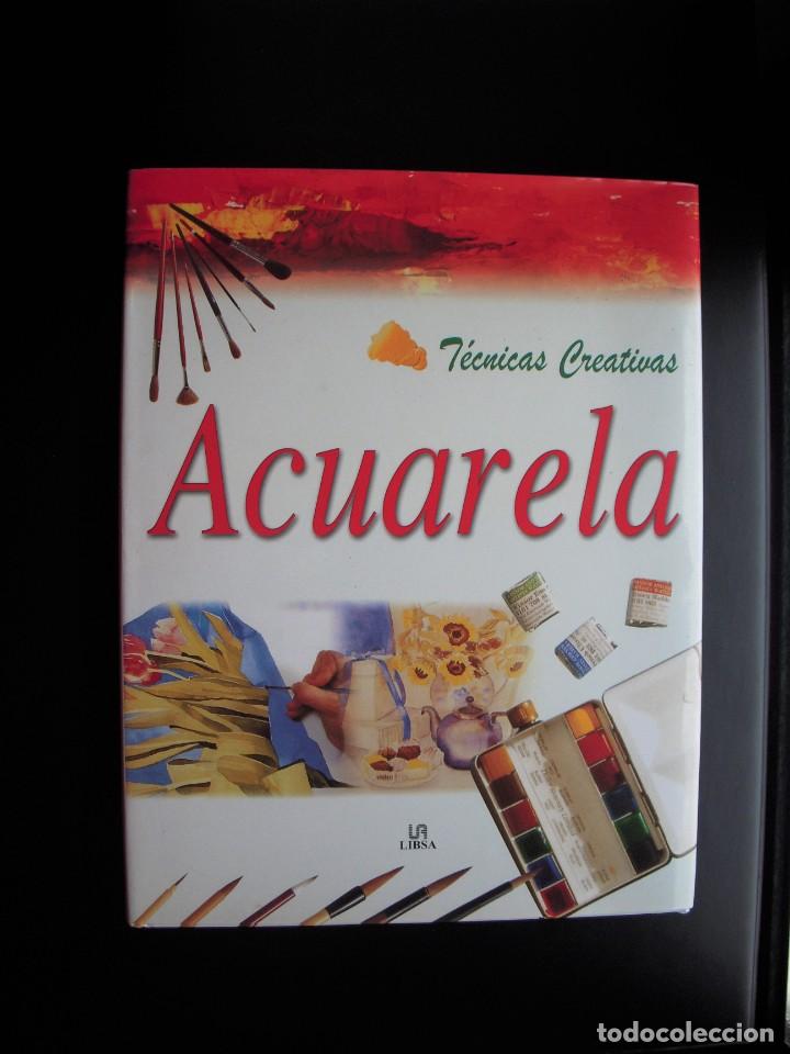 Libros de segunda mano: TECNICAS CREATIVAS. ACUARELA - Foto 1