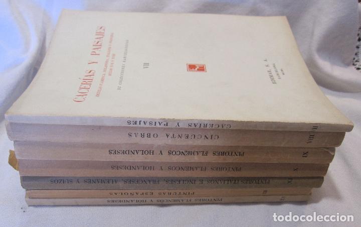 Libros de segunda mano: 7 ANTIGUOS CATALAGOS DE PINTURA ANTIGUA. EDIMAR, BARCELONA. 1950 - 1970