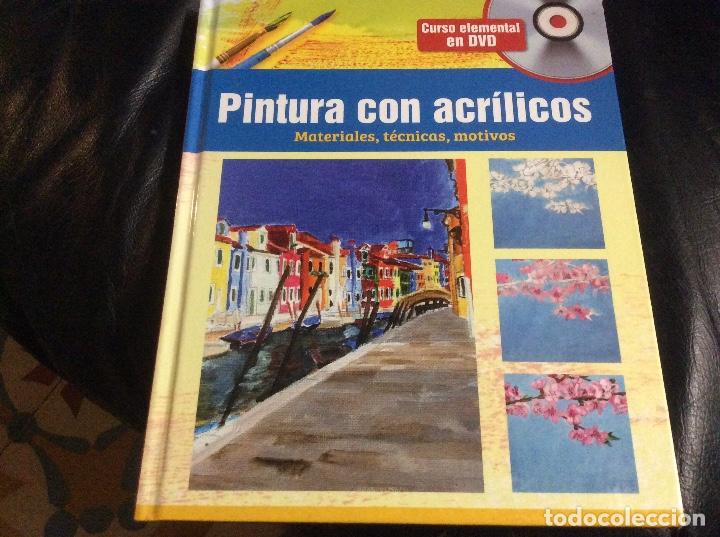 Gebrauchte B&uuml;cher: Pintura con acrilicosmateriales ,tecnicas,motivoscurso elemental en dvd