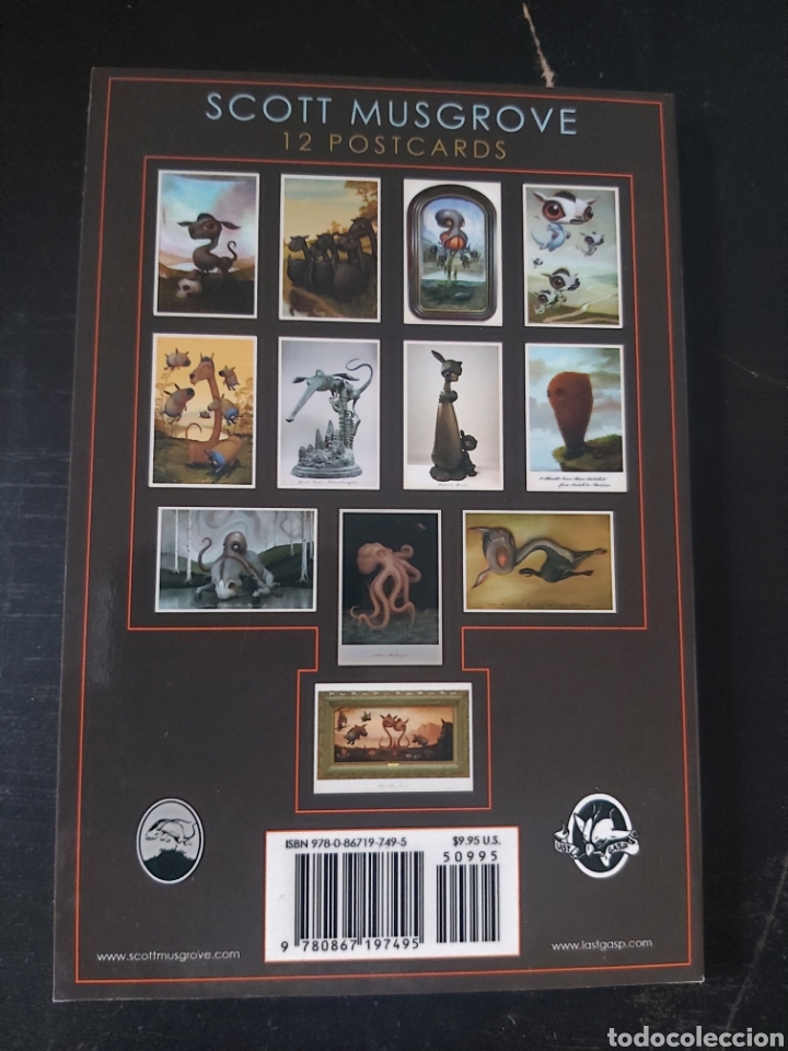 Libros de segunda mano: SCOTT MUSGROVE. POSTCARD SET. LASTGASP - Foto 2