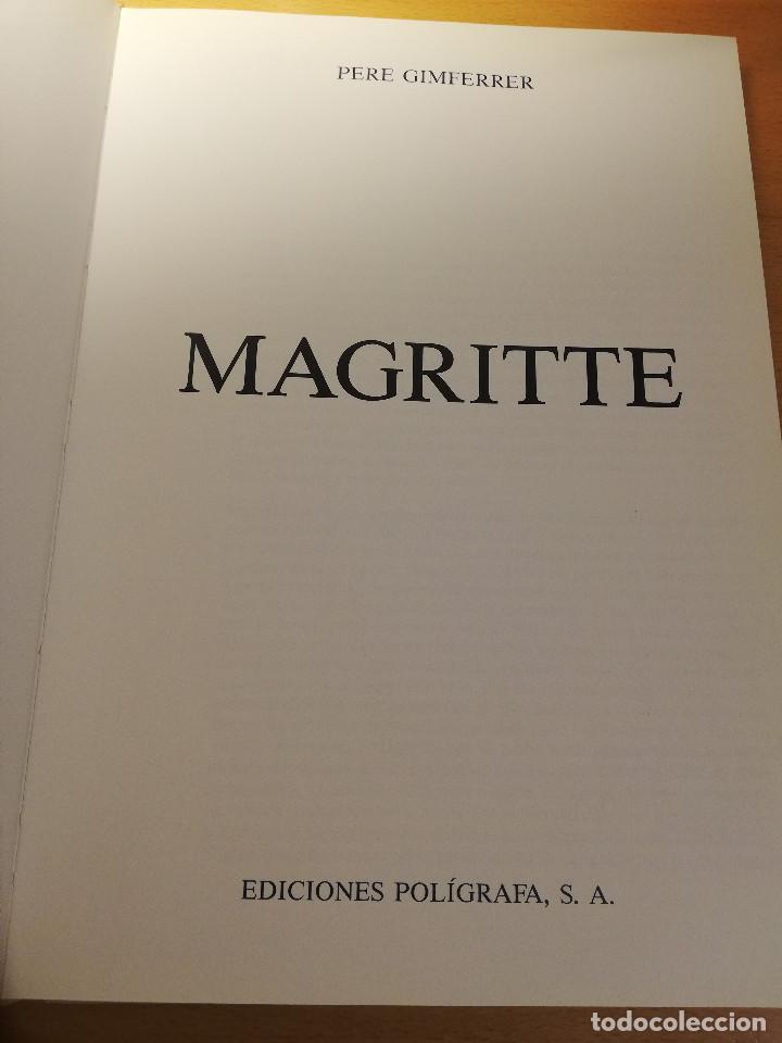 Libros de segunda mano: REN&Eacute; MAGRITTE (PERE GIMFERRER) - Foto 2