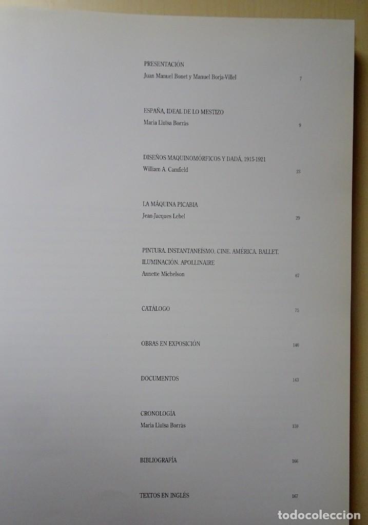 Libros de segunda mano: FRANCIS PICABIA. M&Aacute;QUINAS Y ESPA&Ntilde;OLAS - Foto 3