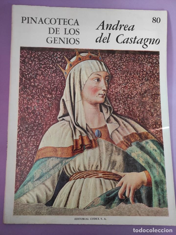 Libros de segunda mano: ANDREA DEL CASTAGNO - PINACOTECA DE LOS GENIOS (80) - Foto 1