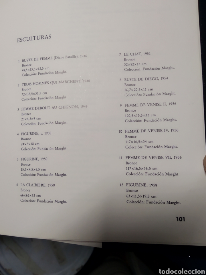 Libros de segunda mano: GIACOMETTI - Foto 4